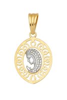 Charm Idee Preziose dal 1987 in Gelbgold Zircone IP.CHK18M/50